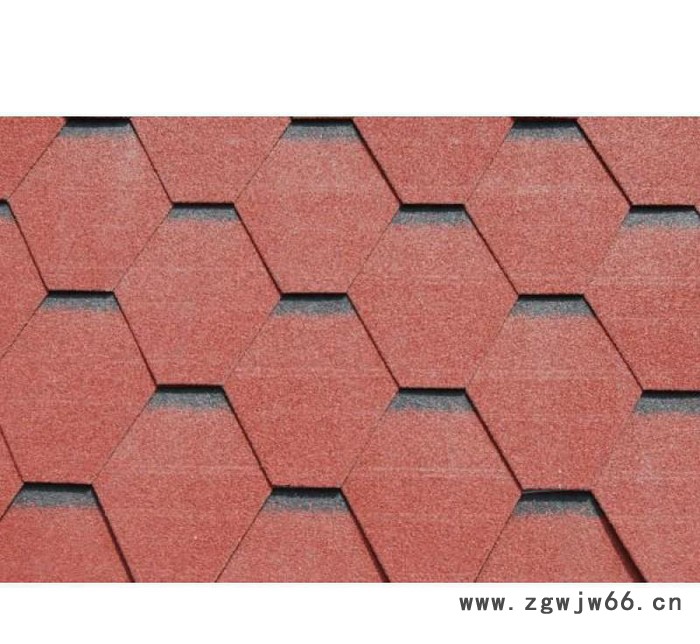 防水防潮材料 彩色玻纤沥青瓦 直销贵合彩色油毡瓦图2