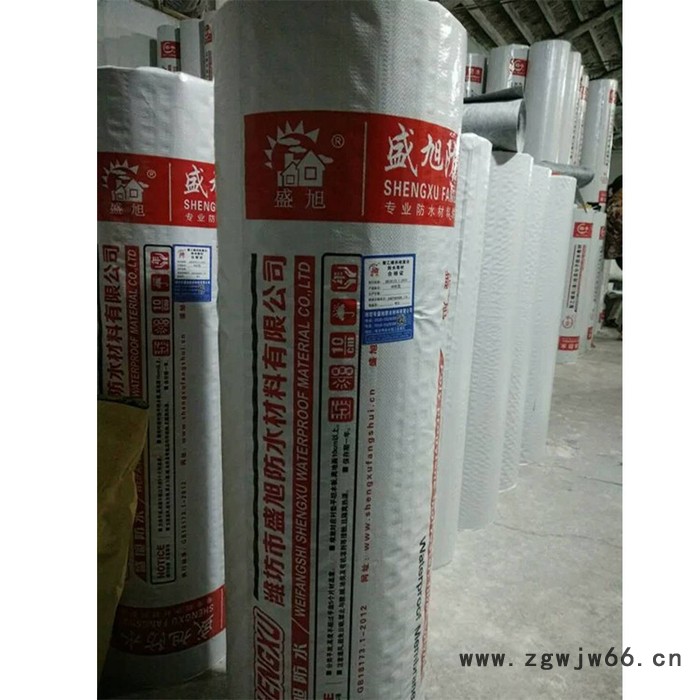 盛旭 聚乙烯丙纶 丙纶防水卷材 防水卷材 新型防水材料 耐火防火防水材料 环保防水材料 高分子聚乙烯丙（涤）纶防水卷材图2
