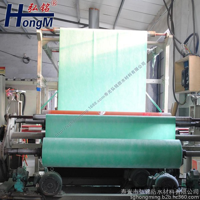 屋顶防水材料高分子聚乙烯丙纶复合防水卷材 丙纶布国标防水卷材图3