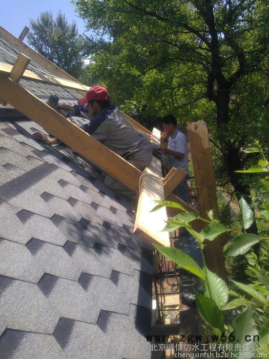 北京洪雨牌防水防潮材料/HWL-100多彩沥青油毡瓦 防水、防潮材料 防水材料图8