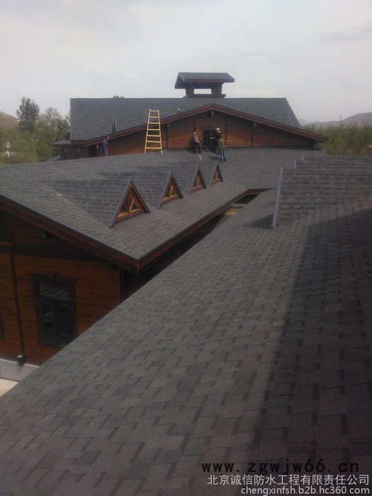 北京洪雨牌防水防潮材料/HWL-100多彩沥青油毡瓦 防水、防潮材料 防水材料图6