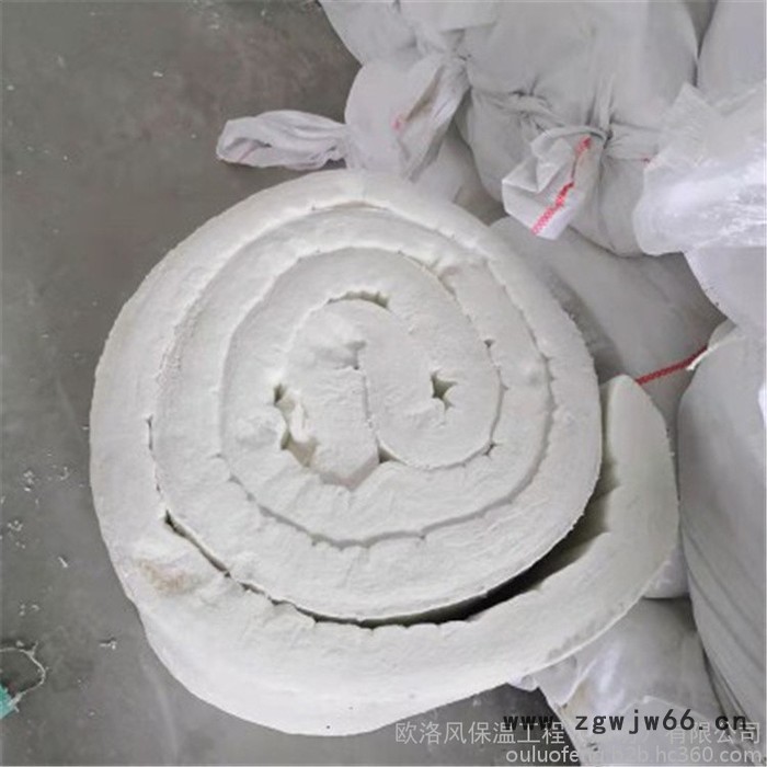 硅酸铝纤维毯 耐火陶瓷纤维针刺毯  硅酸铝卷毡 针刺毡 防潮材料 欧洛风 厂家现货图2