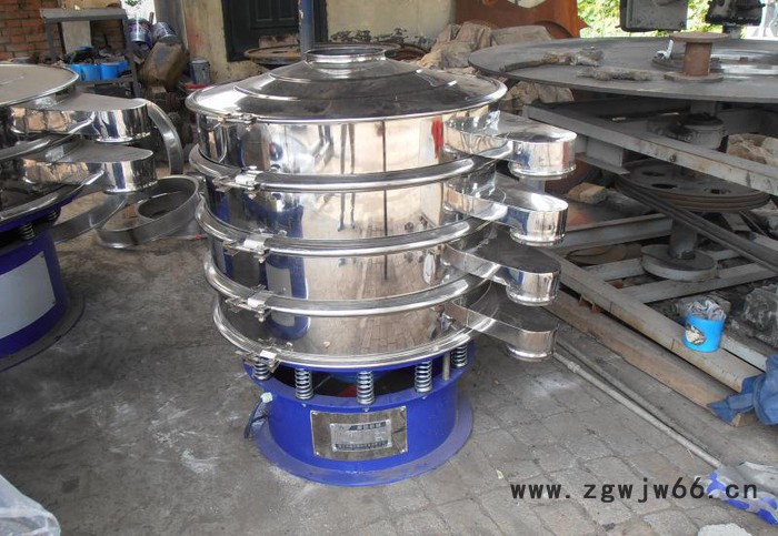 碳化硅磨料专用旋振筛， 耐火材料用的三次元筛分机图3