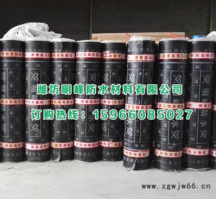 产地货源 自粘sbs防水卷材 SBS改性沥青防水卷材 屋顶防水材料图2
