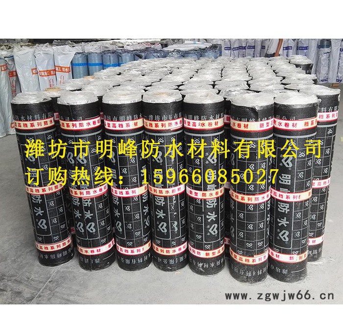 产地货源 自粘sbs防水卷材 SBS改性沥青防水卷材 屋顶防水材料图3