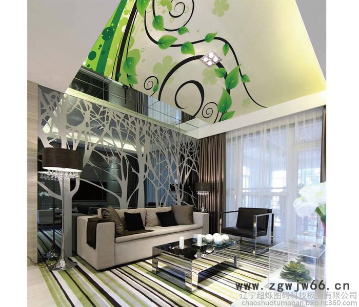 新型防潮材料定制时尚吊顶，超烁图码定制吊顶图4