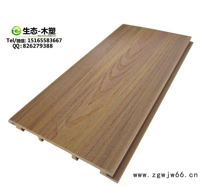 生态木生产直销，生态木 ，塑木防水防潮材料图3