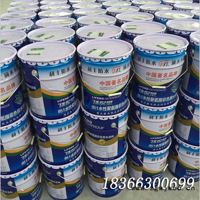 销售 水性聚氨酯防水涂料 环保无味 卫生间专用防水防潮材料图3