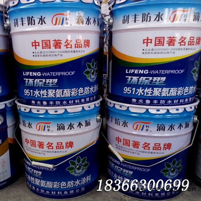 销售 水性聚氨酯防水涂料 环保无味 卫生间专用防水防潮材料图2