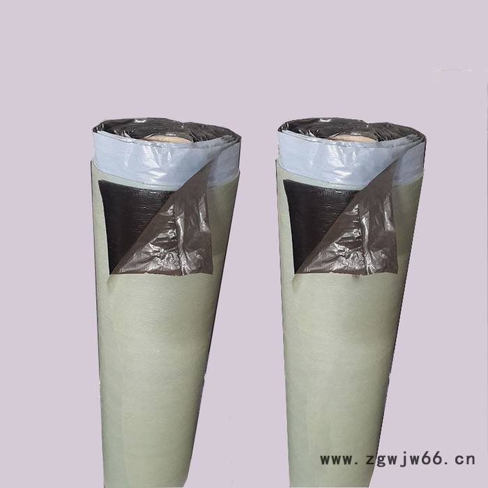 自粘型聚合物改性沥青防水卷材 潍坊防水、防潮材料图2