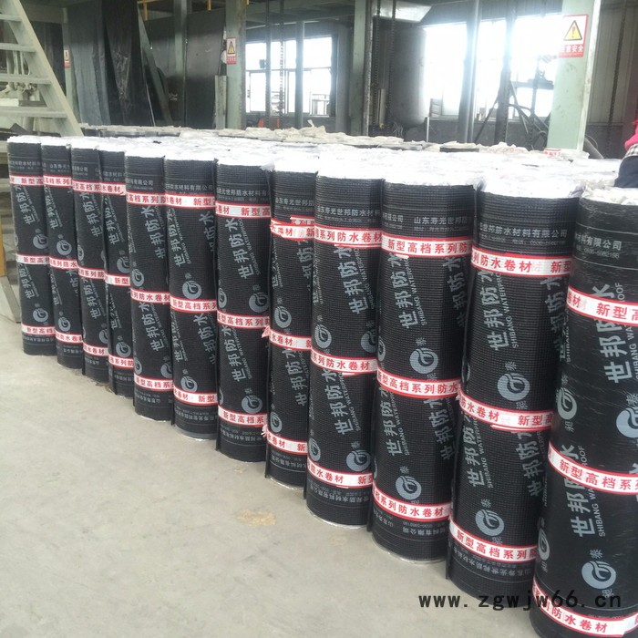 **屋顶防水高聚物改性沥青SBS防水卷材聚酯胎防水材料图3
