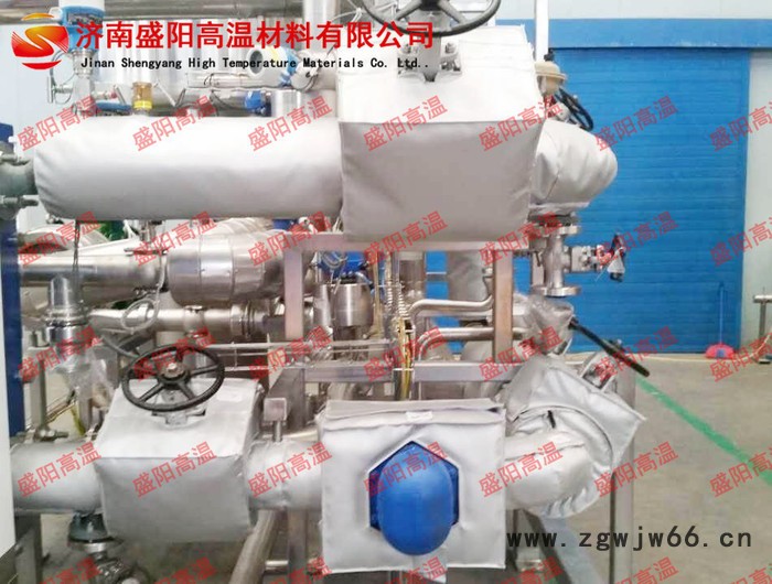 山东厂家直供 可拆卸硫化机保温包 橡胶厂设备保温包 保温材料图2