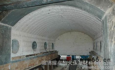 断面隧道窑高铝标准吊顶棉块，淄博云泰专用保温材料图2