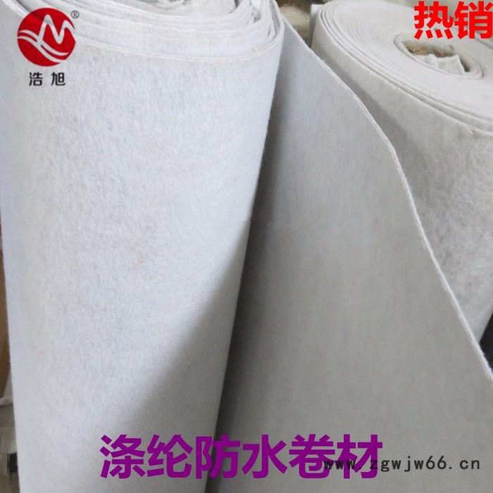 ** 浩旭牌聚乙烯涤纶防水卷材 ** 屋面防水材料 涤纶布图4