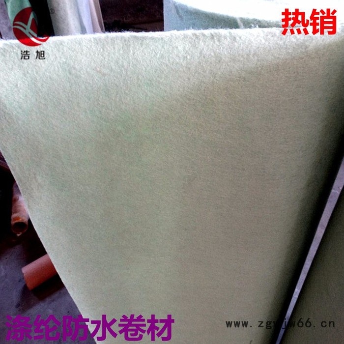 ** 浩旭牌聚乙烯涤纶防水卷材 ** 屋面防水材料 涤纶布图5