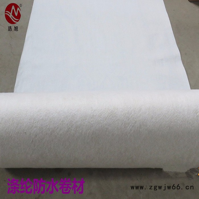 ** 浩旭牌聚乙烯涤纶防水卷材 ** 屋面防水材料 涤纶布图3