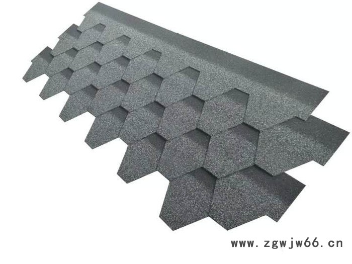 屋面瓦厂家油毡瓦沥青瓦彩色玻纤自粘防水瓦别墅瓦岗亭瓦新型房顶防水材料图6
