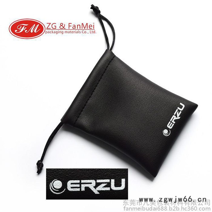 **PU耳机袋耳机收纳袋防水材料包装布袋可定制大小logo PU 耳机袋图8