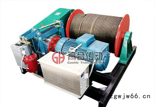 【5T卷扬机】5吨卷扬机采用YZR起重电机_5T卷扬机价格|图3