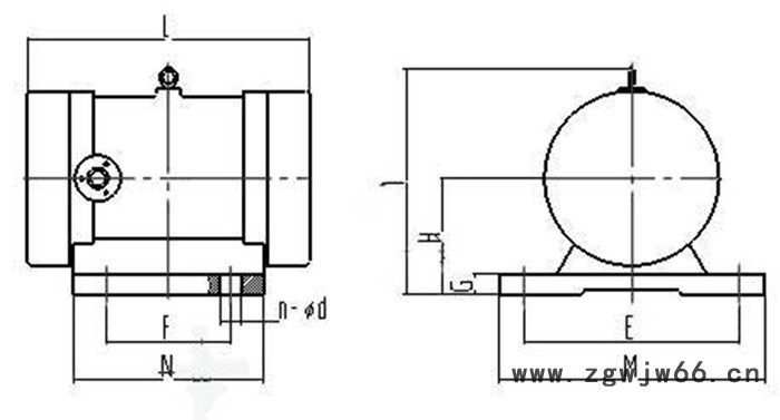 虞山镇宏达 振动电机YZD系列YZD-10-2振动电机生产厂家 提升机图4