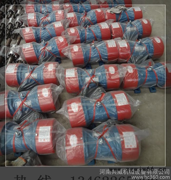 卧式振动电机 JZO-40-6振动电机 3kw振动电机图1