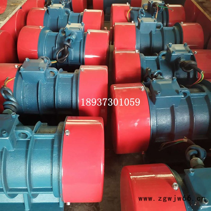 宏达 振动电机 YZD-10-2振动电机 激震力10KN振动电机 功率0.75KW振动电机 振动平台电机 料仓震动器图6