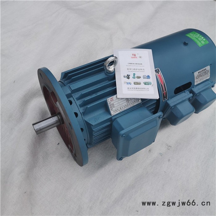 千业牌 YLJF80-2/4 立式力矩电机 YLJF80-2/6铝壳力矩电动机 YLJF90-3/4质量稳定图8