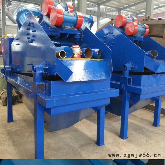 定制泥浆沙水分离机 配置旋流器高频振动电机 尾砂细沙回收机型号图2