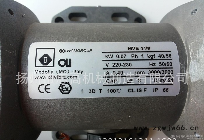 OLI微型振动电机 MVE41M微型振动电机 振动马达图3