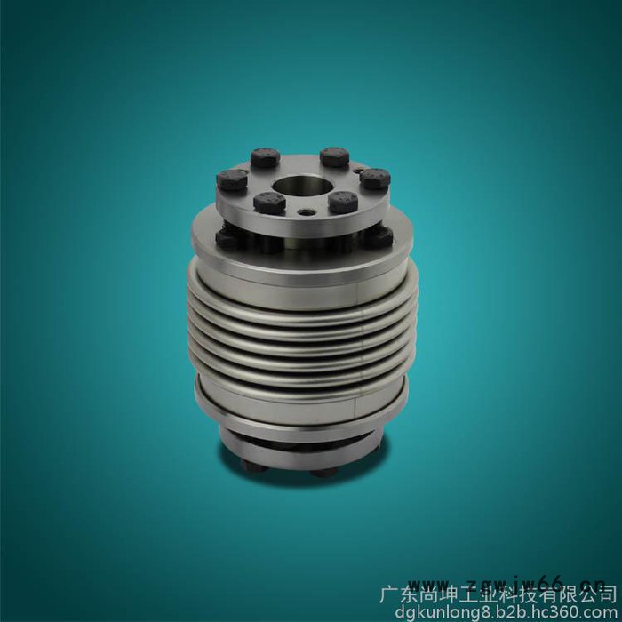 尚工牌SG7-6不锈钢大扭矩伺服步进电机丝杆连轴器,弹性波纹管胀套联轴器 波纹管联轴器图2