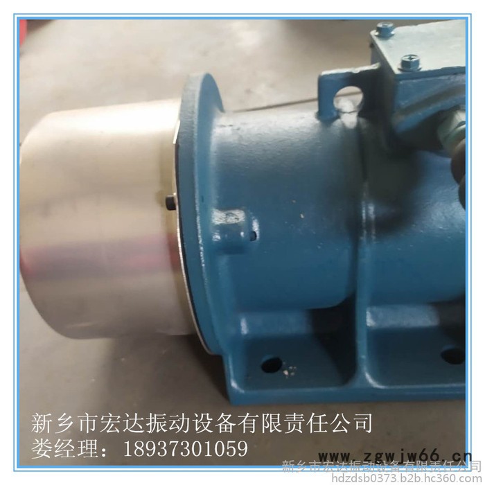 宏达 振动电机 XVMA-5-4振动电机 激震力5千牛振动电机 0.65KW 振动筛震动器 给料机马达 高频震打器图5