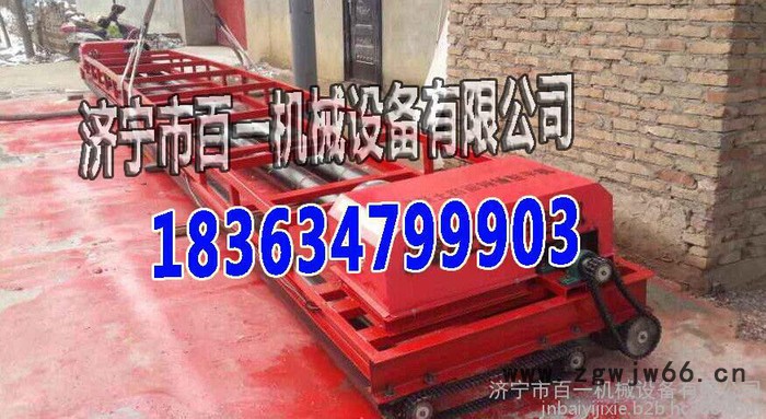 三滚轴摊铺机 6米混凝土摊铺机行走电机是7KW、振动电机是4KW图2