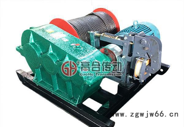 JK3T起重卷扬机|采用YZR起重电机|快速3T起重型卷扬机
