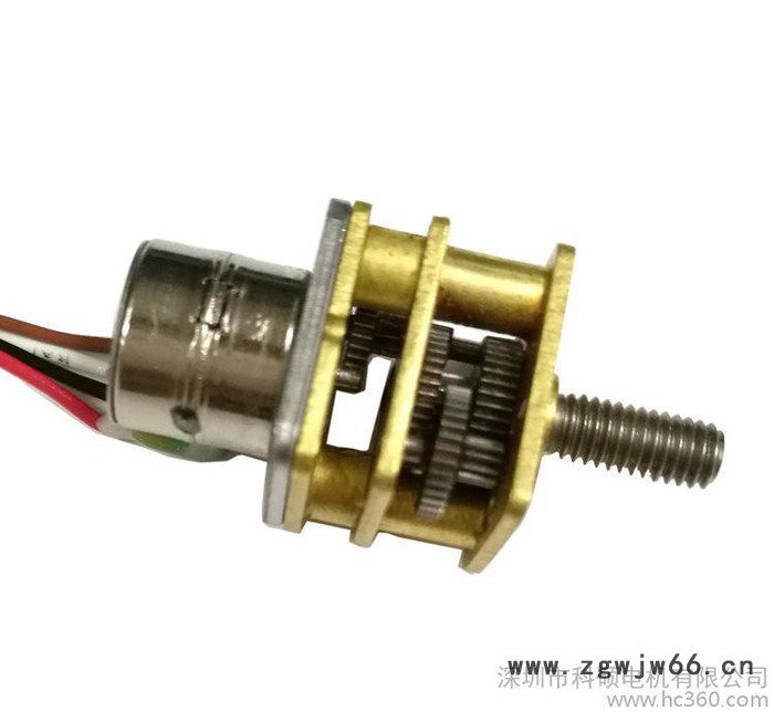 微型步进电机08BY配12mm齿轮箱减速步进电机螺纹丝杆智能设备马达图3