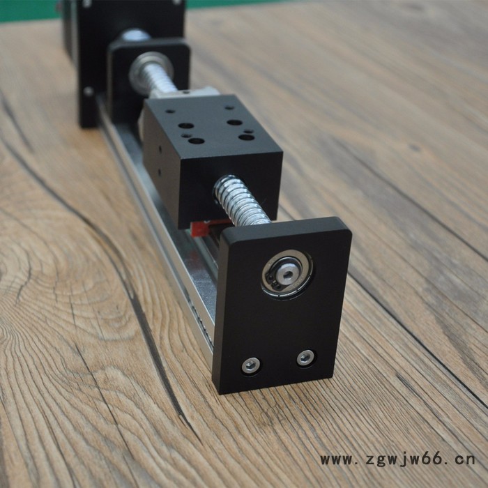 批发400mm 直线模组 丝杆数控精密滑台直线模组单轴机械手导轨步进电机-福誉科技图3