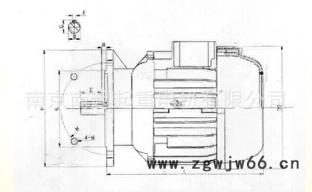 锥形制动电机 建筑电机 YEZ 160S-4 11KW 南京起重电机图3