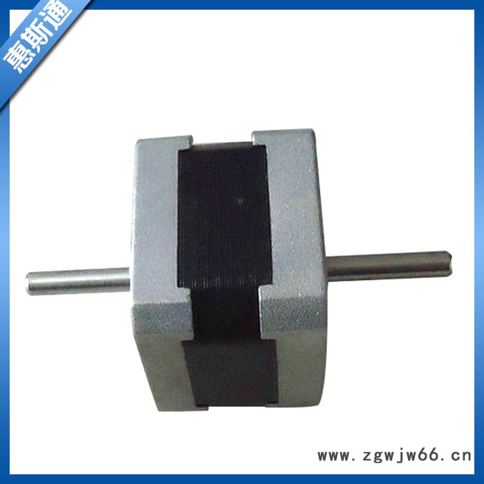 **推荐42BYGH3401双出轴步进电机 直线混合式步进电图2