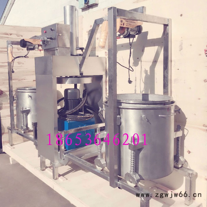 防爆电机中药材药渣压榨机 液体粉末膏药贴药液提取榨汁机图3