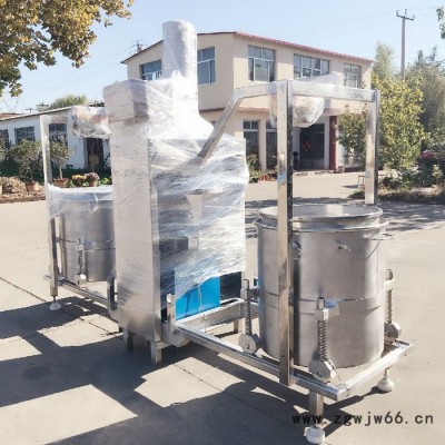 防爆电机中药材药渣压榨机 液体粉末膏药贴药液提取榨汁机