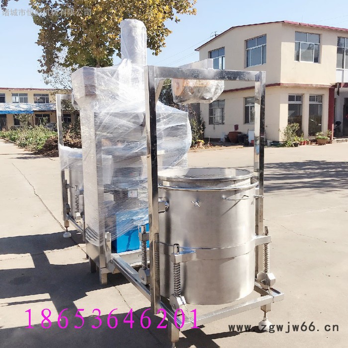 防爆电机中药材药渣压榨机 液体粉末膏药贴药液提取榨汁机图5