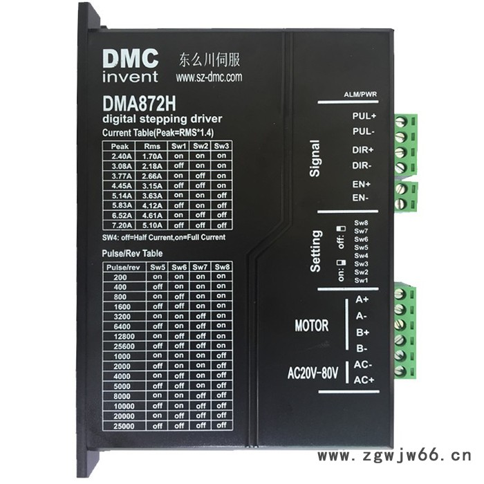 东么川供应DM872H步进电机驱动器图2