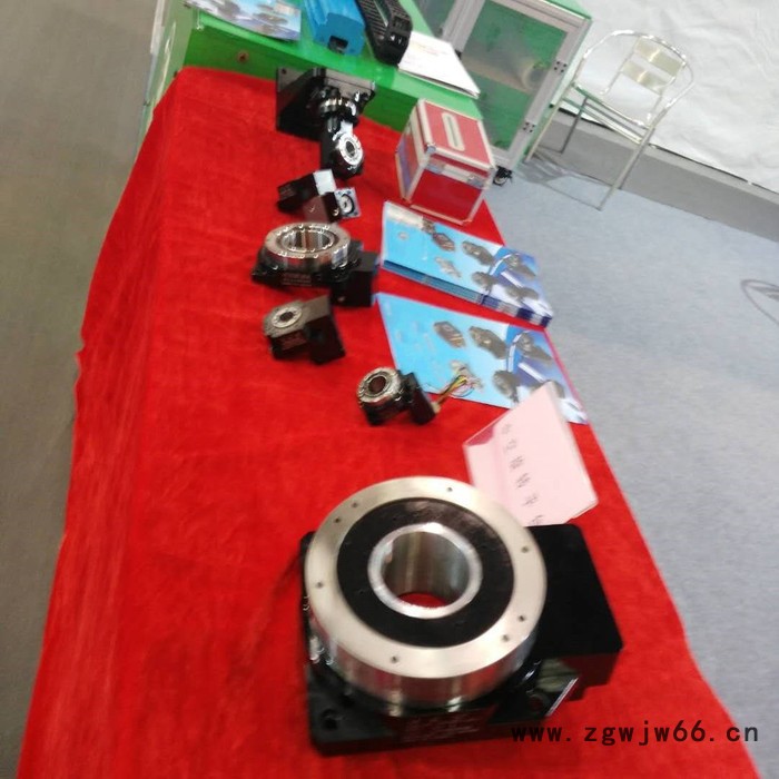 步进电机驱动一体式中空旋转平台减速机可替DD马达分割器图5