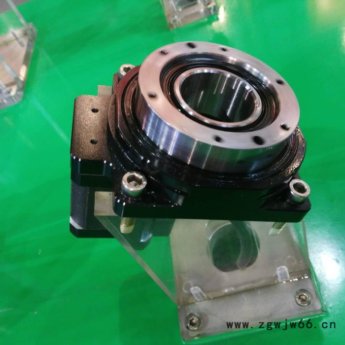 步进电机驱动一体式中空旋转平台减速机可替DD马达分割器图3