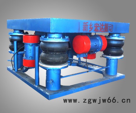 宏达6级5.5KW振动电机 振动器松原市振动设备厂家 振动给料机 筛沙机 振实台 电机型号当天发货图3