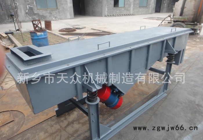 双振动电机直线筛  专业加工定制直线振动筛分机图2