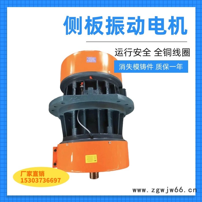 宏达侧板电机 新乡宏达HDCB-50-4 2.2kw矿筛振动源 侧板振动电机三相380V 宏达生产图4