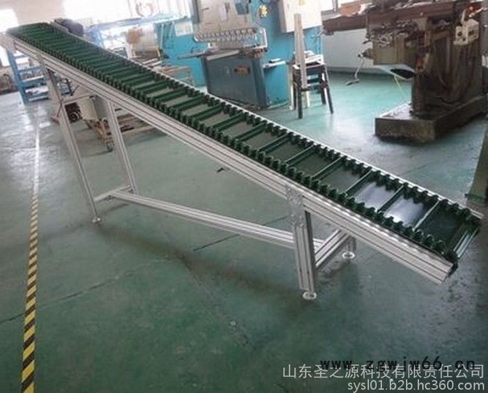 防爆电机水泥干粉粮食输送机 白色裙边隔挡输送机xy1图3