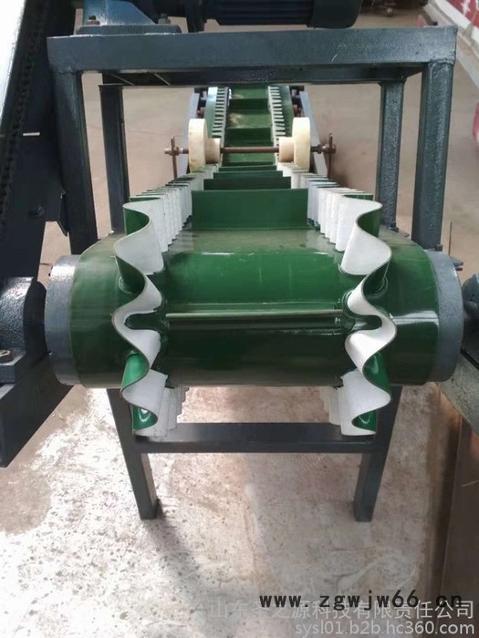 防爆电机水泥干粉粮食输送机 白色裙边隔挡输送机xy1图2