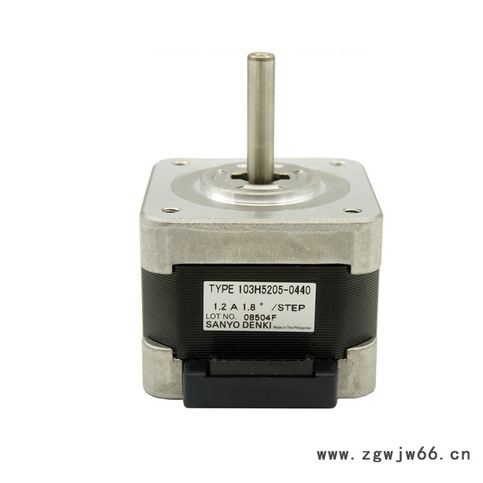 深圳恒工 103H5205-0440 SANYO步进电机 六出线 电流1.2A 力矩0.2NM图4