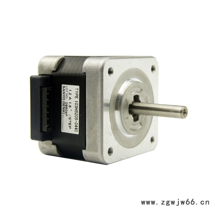 深圳恒工 103H5205-0440 SANYO步进电机 六出线 电流1.2A 力矩0.2NM图2